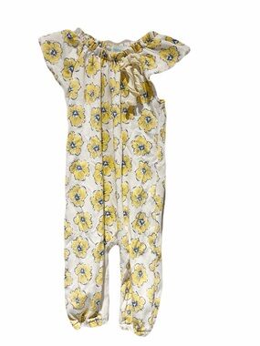Feather baby 100% Pima cotton flower jumper
